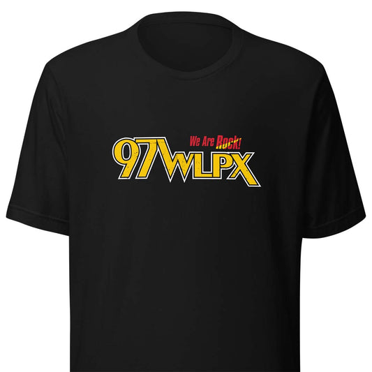 WLPX 97 FM Milwaukee Radio Unisex Retro T-shirt