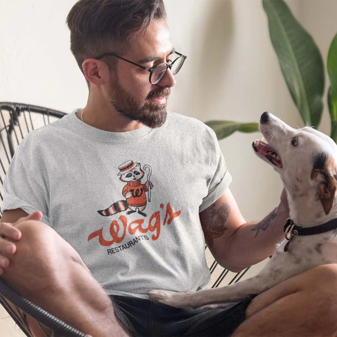 Wags was a chain of family restaurants founded by Walgreens in the 70’s and 80’s. They were 24 hour establishments serving inexpensive food, Wags was sold to Marriott Corporation and then were completely out of business by 1991.