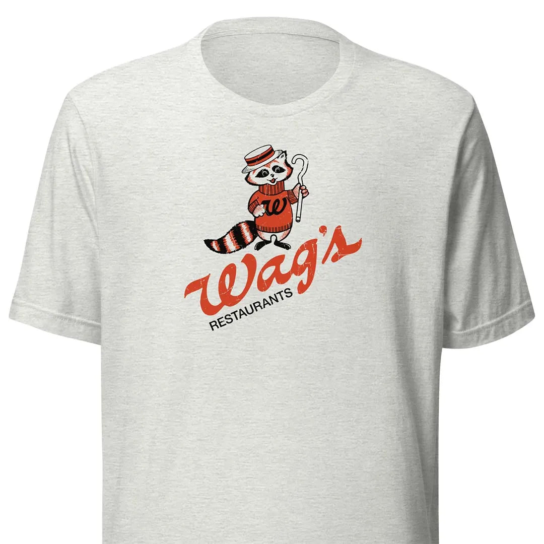 Wags was a chain of family restaurants founded by Walgreens in the 70’s and 80’s. They were 24 hour establishments serving inexpensive food, Wags was sold to Marriott Corporation and then were completely out of business by 1991.