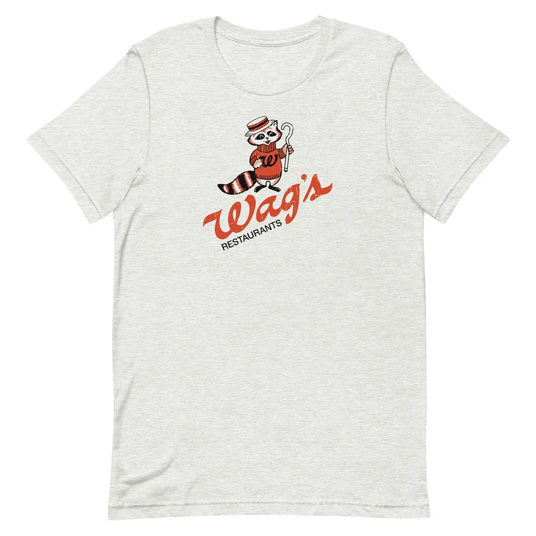 Wags was a chain of family restaurants founded by Walgreens in the 70’s and 80’s. They were 24 hour establishments serving inexpensive food, Wags was sold to Marriott Corporation and then were completely out of business by 1991.