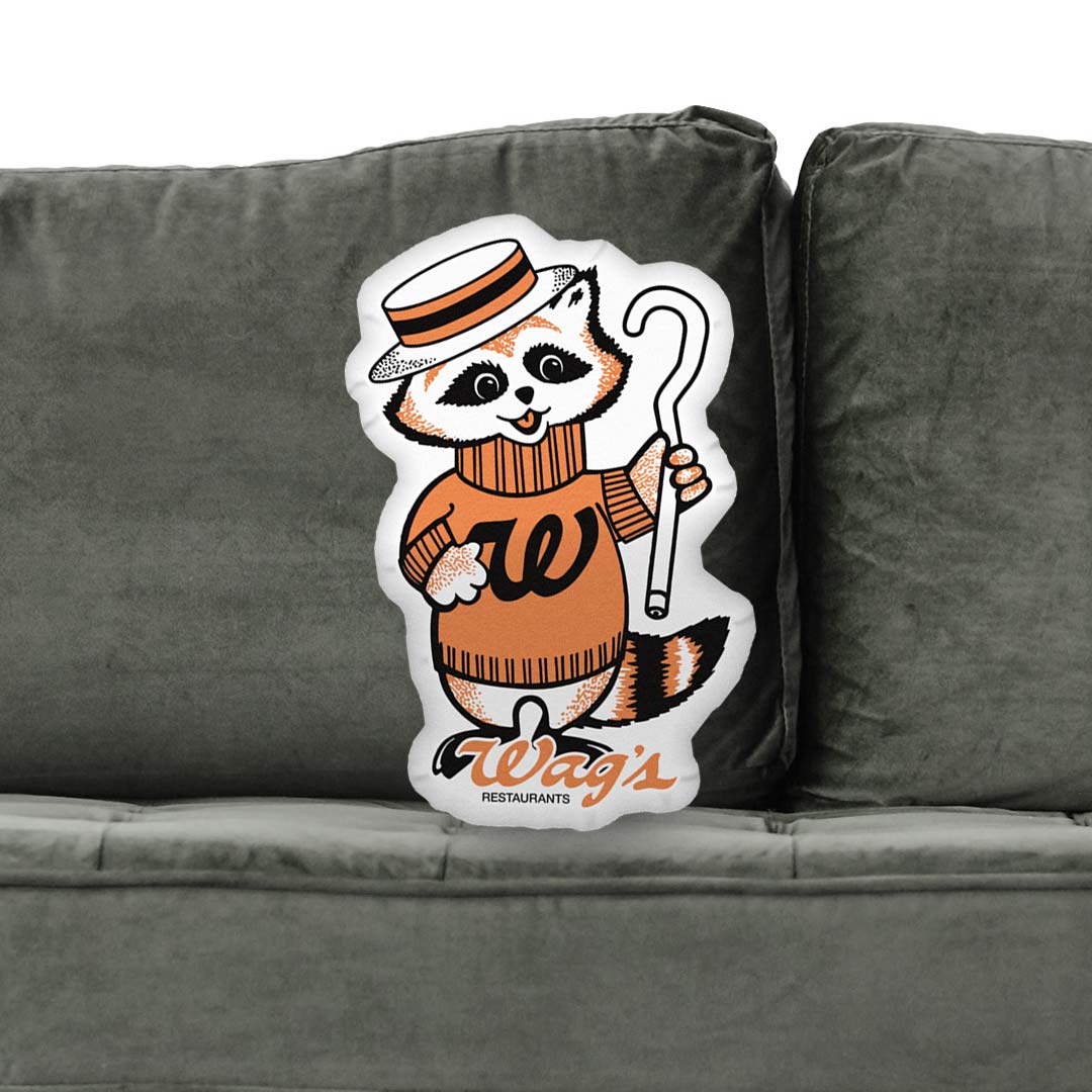 Wag's Restaurants Custom-shaped Pillow