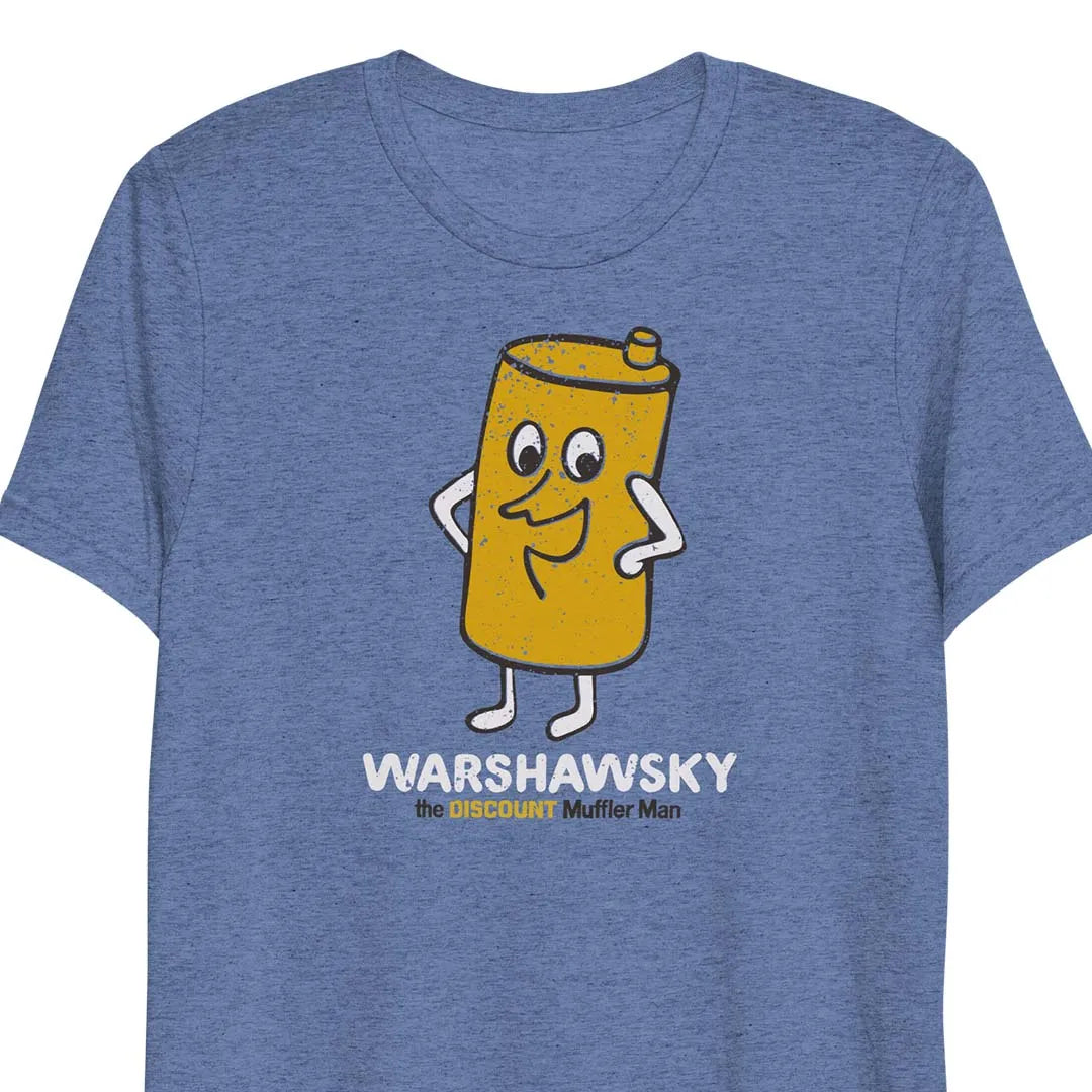 Warshawsky Muffler Rockford Unisex Retro T-shirt