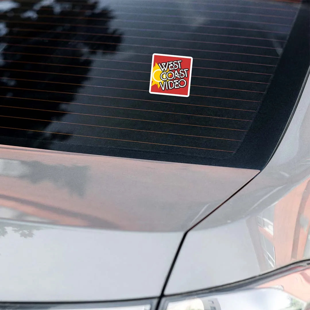 West Coast Video Retro Sticker