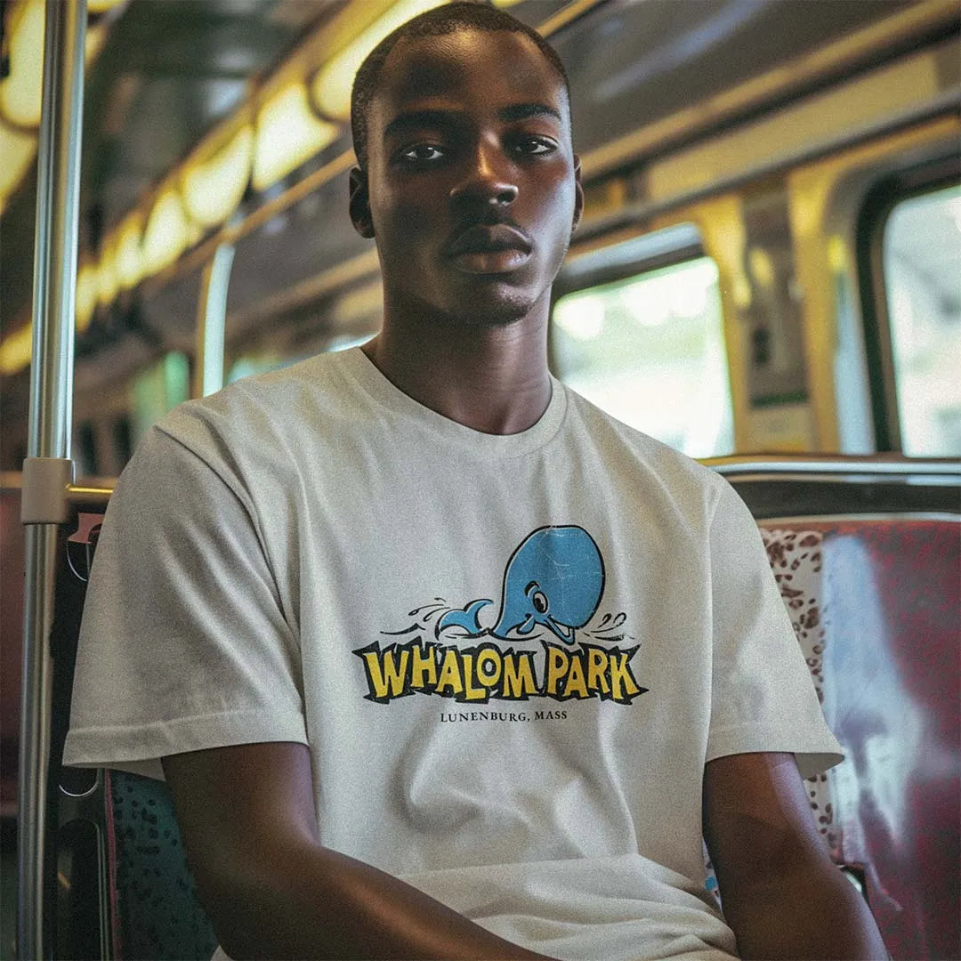 Whalom Park Amusement Park Lunenburg MA Unisex Retro T-shirt