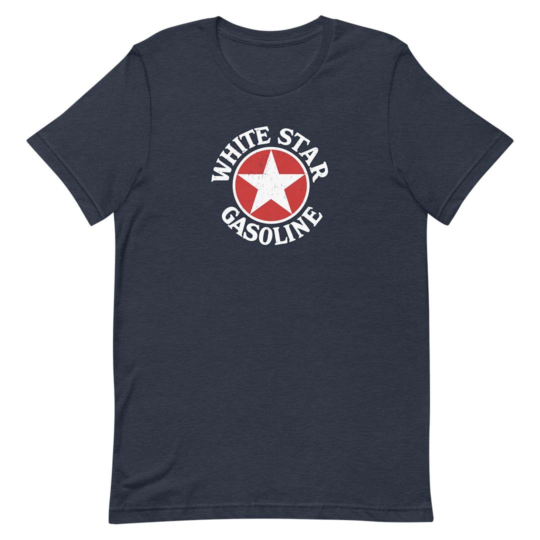 White Star Gasoline Unisex Retro T-shirt