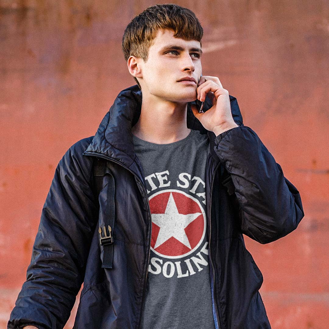 White Star Gasoline Unisex Retro T-shirt