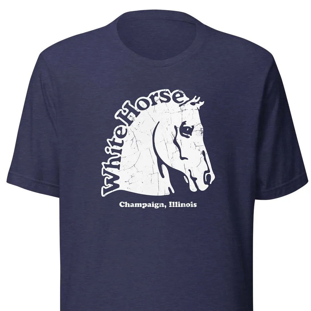 White Horse Inn Champaign Unisex Retro T-shirt