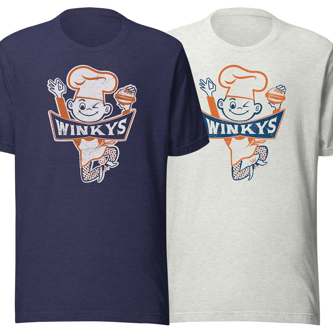 Winkys Hamburgers Pittsburgh Unisex Retro T-shirt