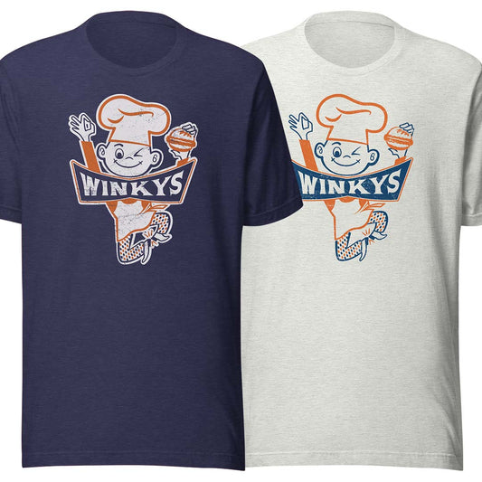 Winkys Hamburgers Pittsburgh Unisex Retro T-shirt