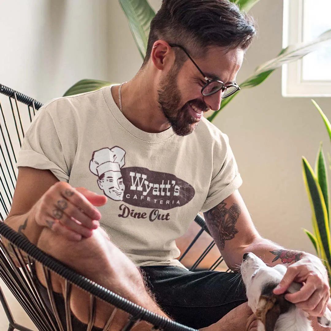 Wyatt’s Cafeteria Texas Unisex Retro T-shirt