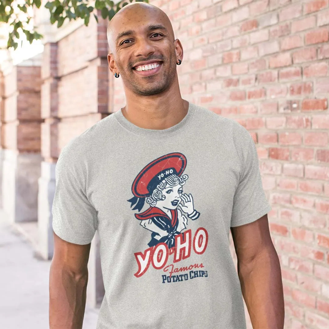 Yo-Ho Potato Chips Chicago Unisex Retro T-shirt