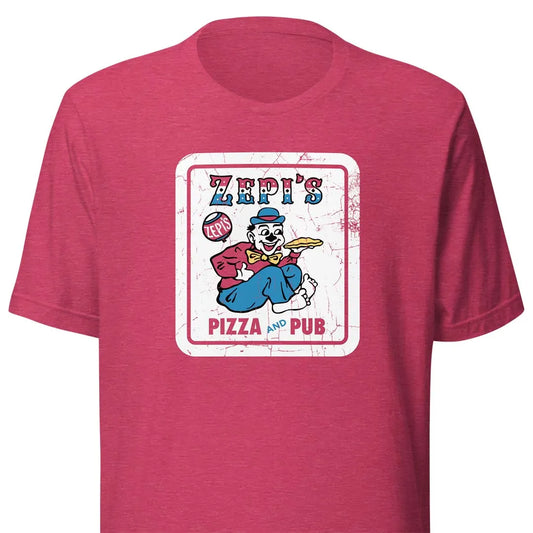 Zepi's Pizza & Pub Kansas City Unisex Retro T-shirt