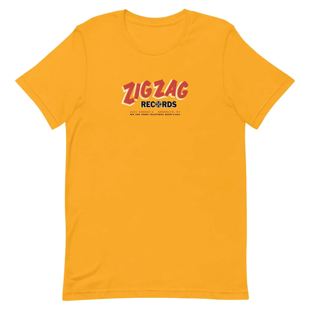 Zig Zag Records Brooklyn Unisex Retro T-shirt