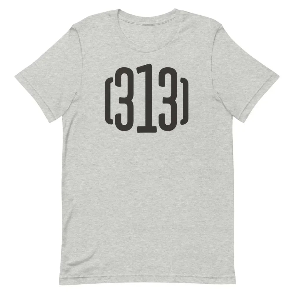 313 Detroit Area Code Unisex T-shirt – Bygone Brand
