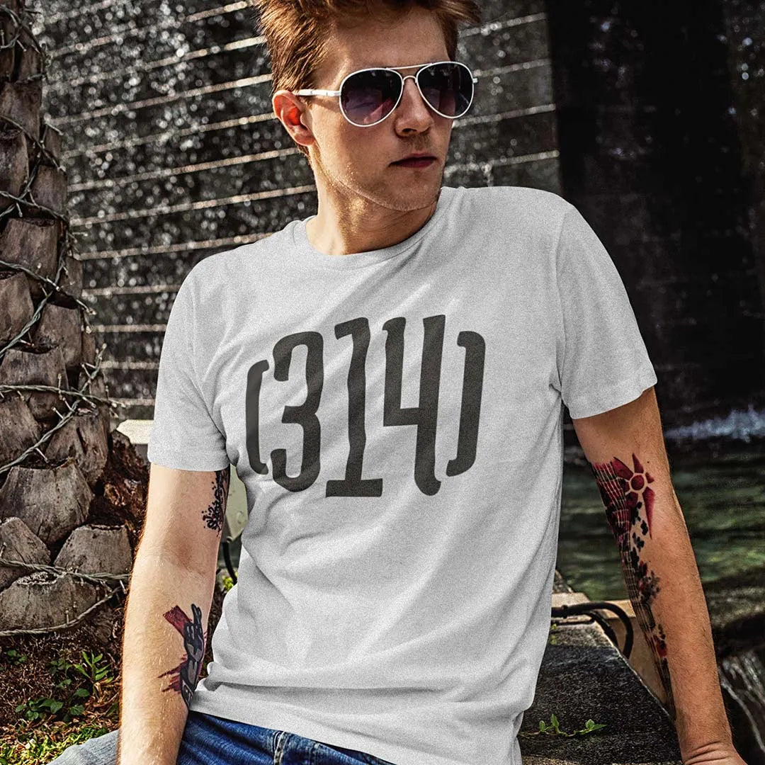 314 St. Louis Area Code T-shirt – Bygone Brand