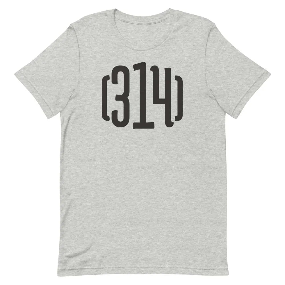 314 St. Louis Area Code T-shirt – Bygone Brand