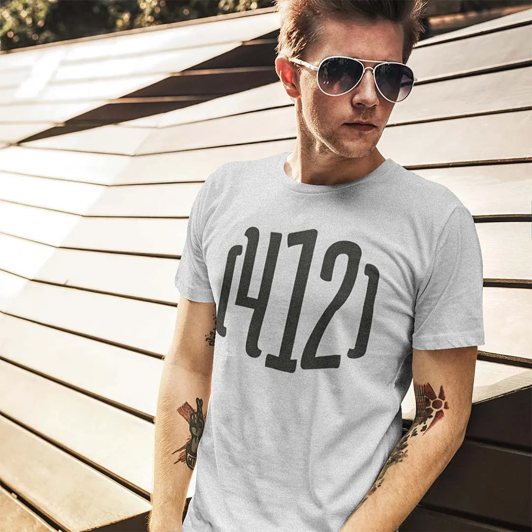 412 Pittsburgh Area Code T-shirt – Bygone Brand