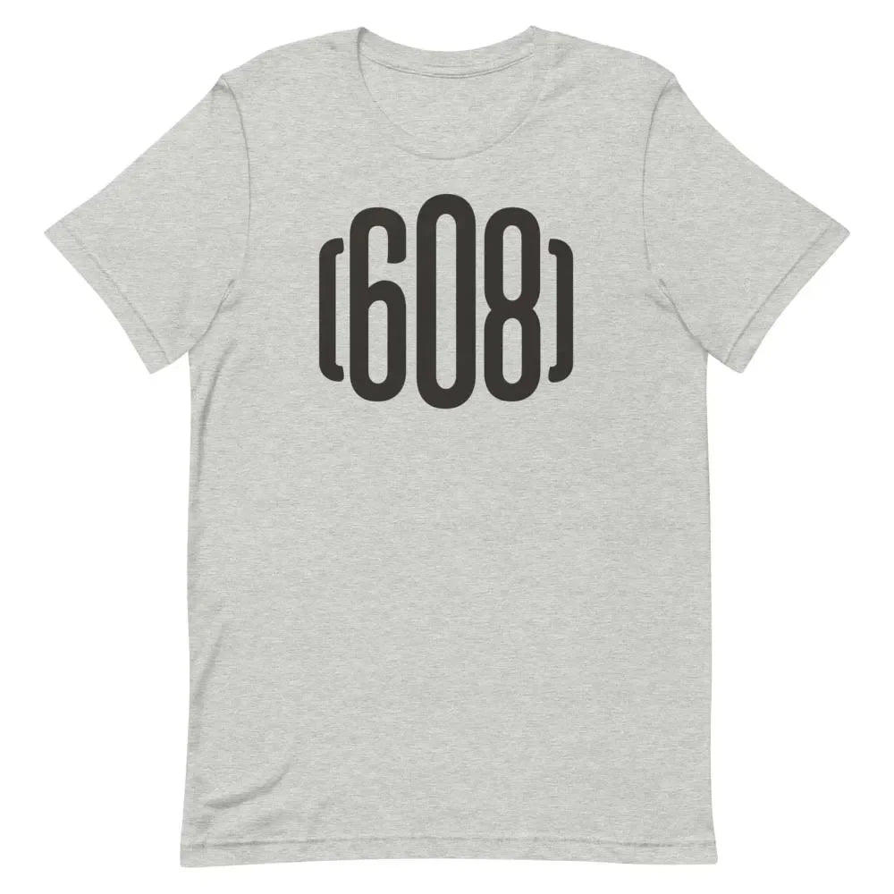 608 Madison Area Code T-shirt – Bygone Brand