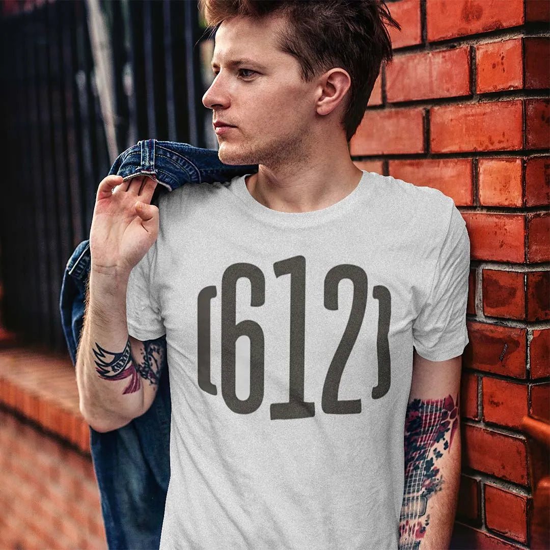 612 Minneapolis Area Code T-shirt – Bygone Brand