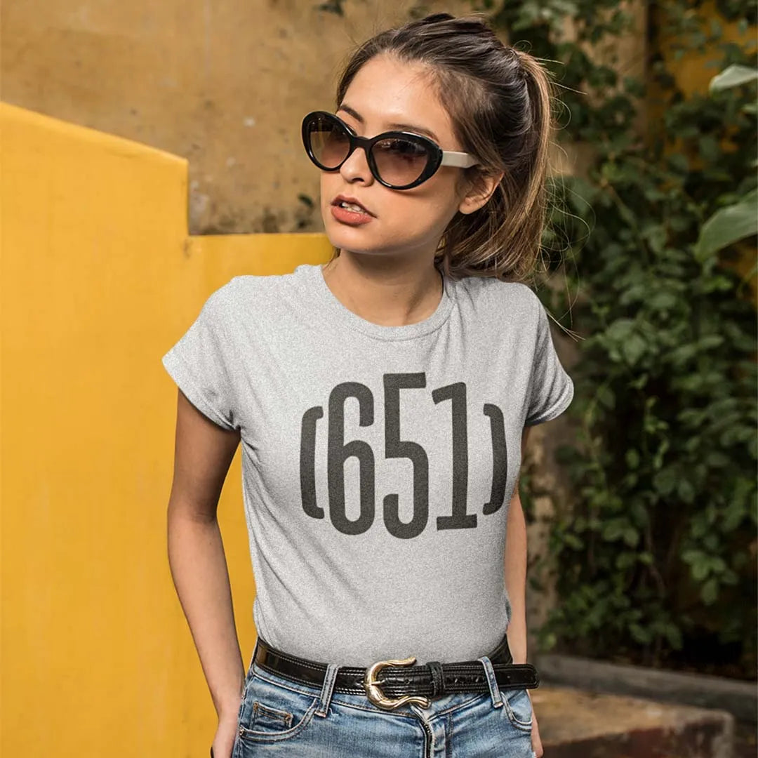 651 St. Paul Area Code T-shirt – Bygone Brand