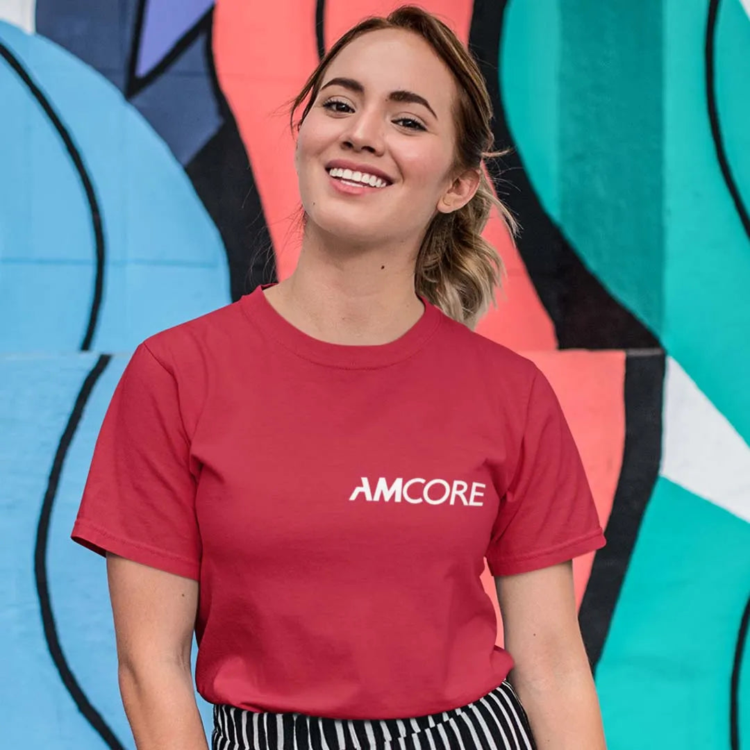AmCore Bank Rockford Unisex Retro T-shirt