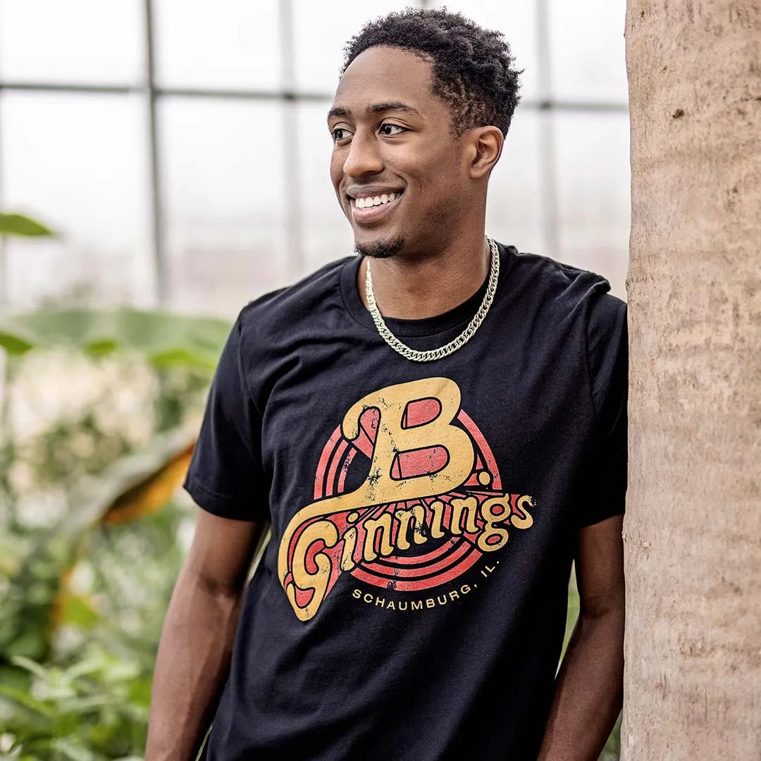 B Ginnings Schaumburg Unisex Retro T-shirt