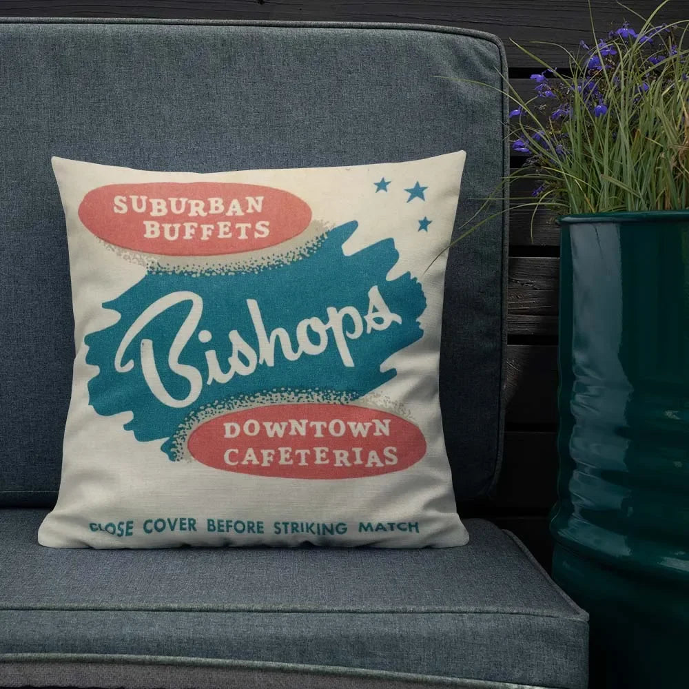 Bishops Buffet Throw Pillow – Bygone Brand