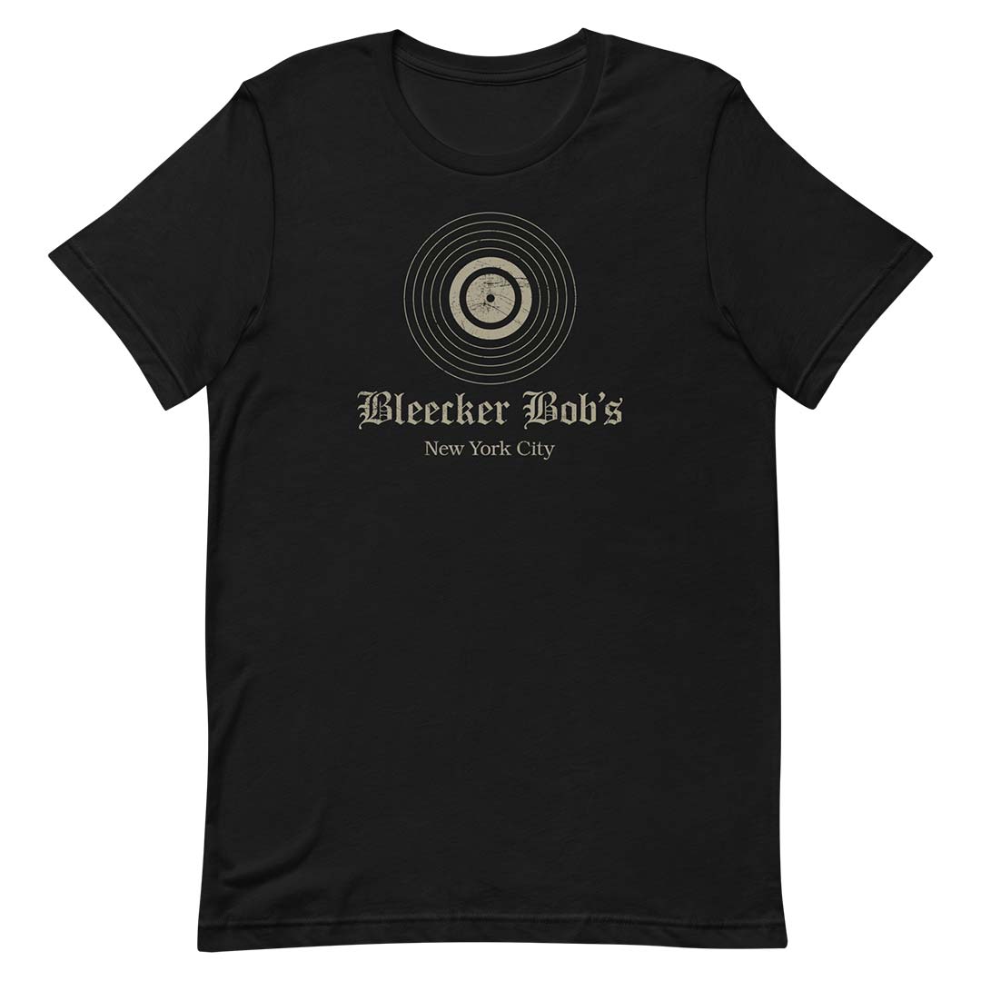 Bleecker Bob’s Records New York Unisex Retro T-shirt