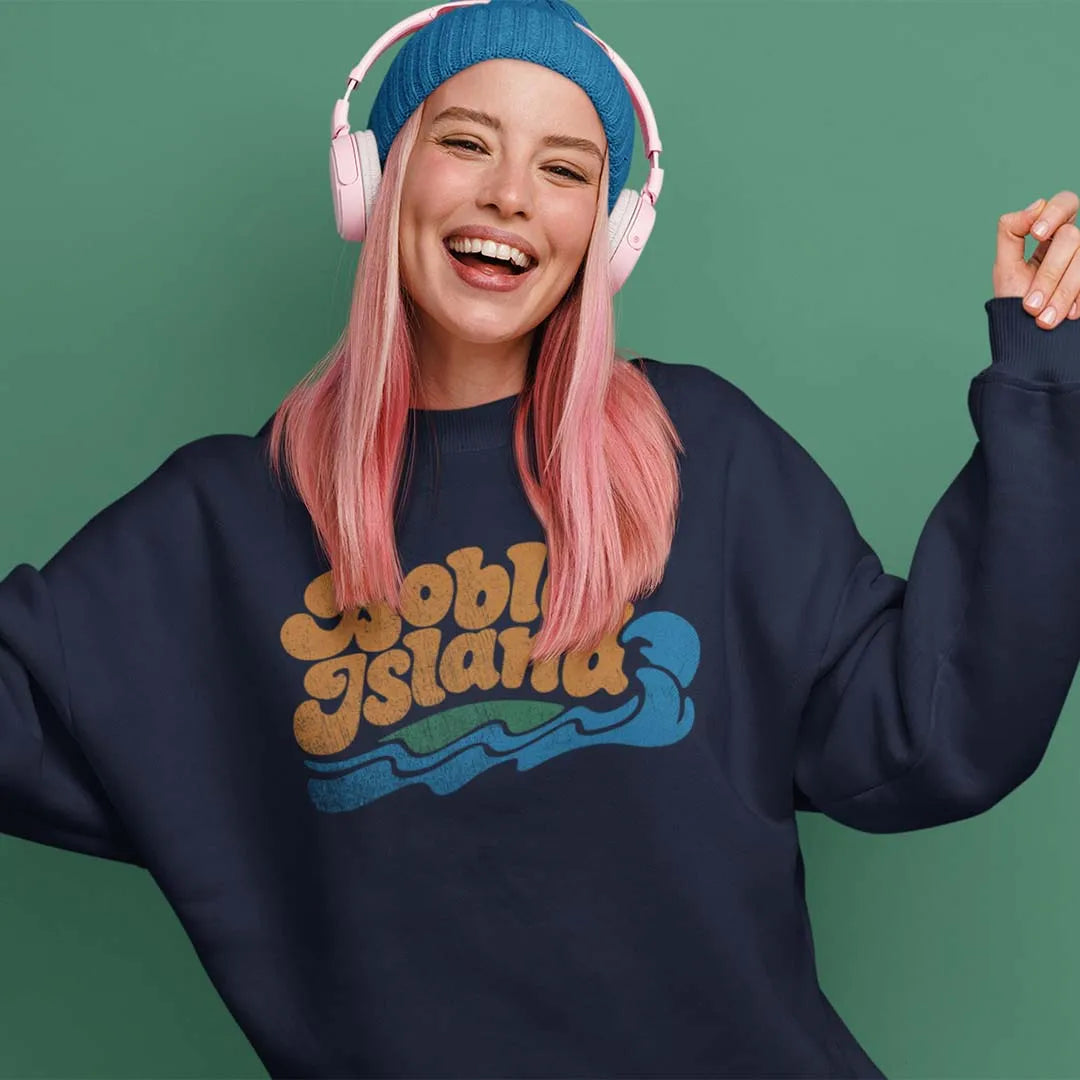 Boblo Island Detroit Unisex Retro Sweatshirt