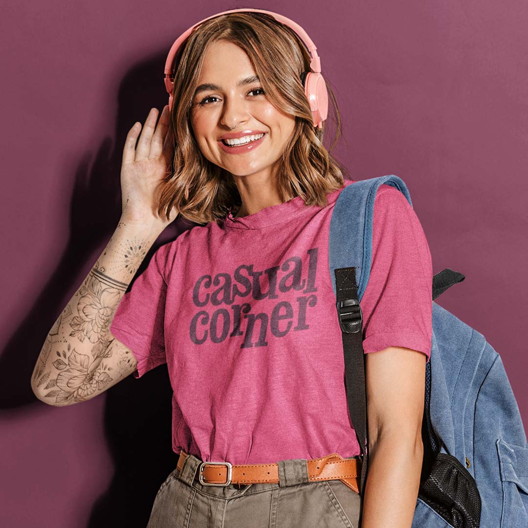 Casual Corner Unisex Retro T-shirt- Bygone Brand