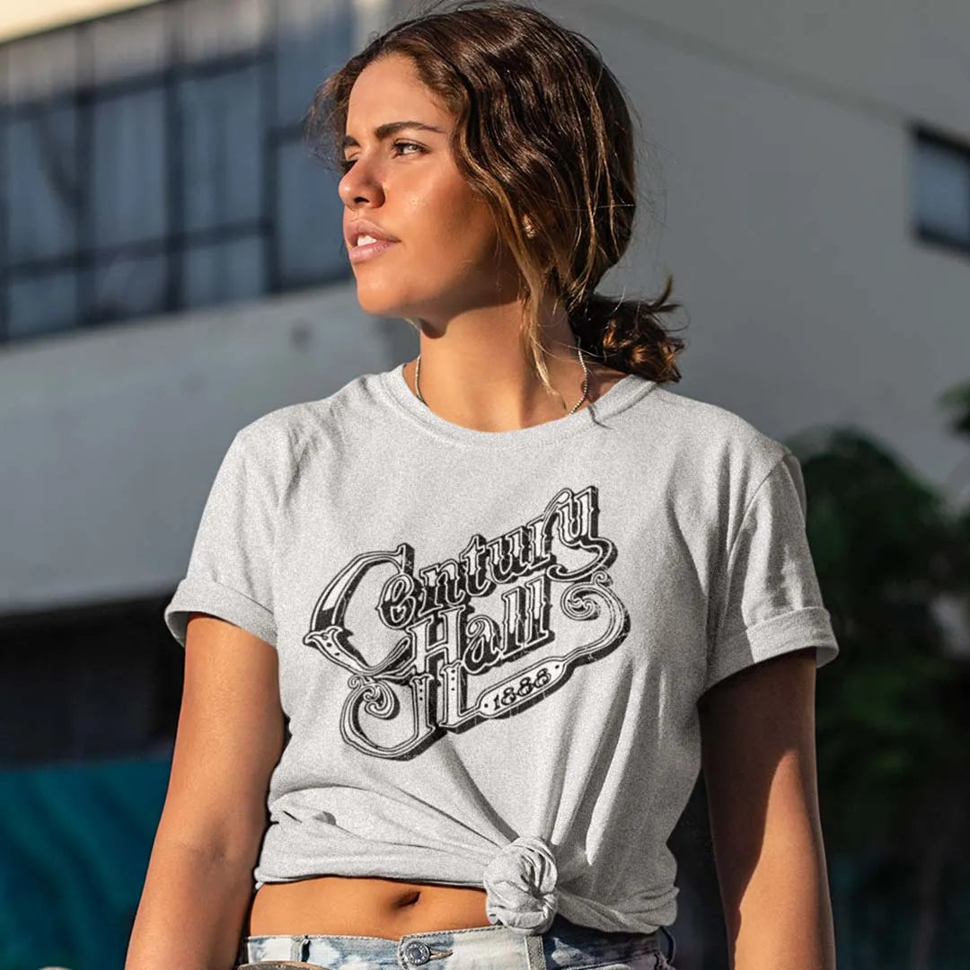 Century Hall Milwaukee Unisex Retro T-shirt