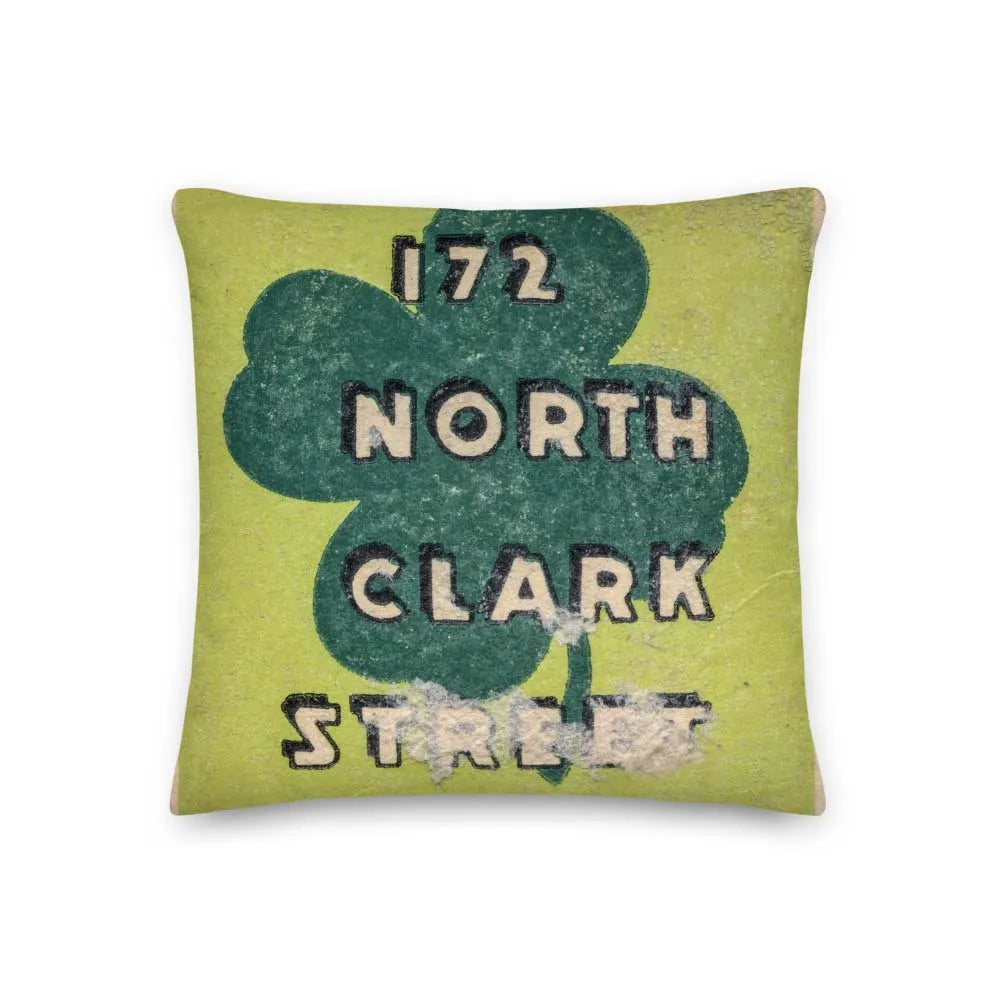 Cloverbar Chicago Pillow