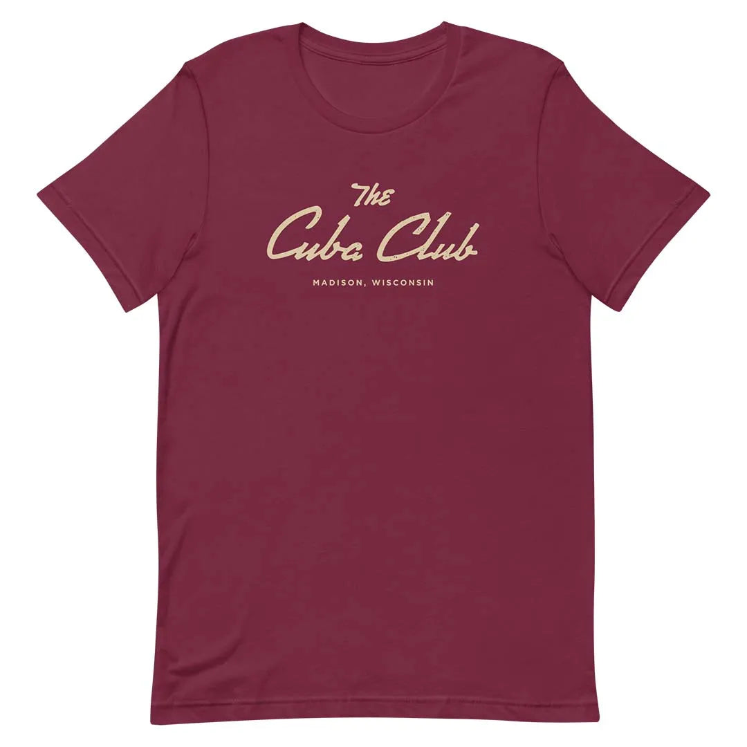 Cuba Club Madison Unisex Retro T-shirt