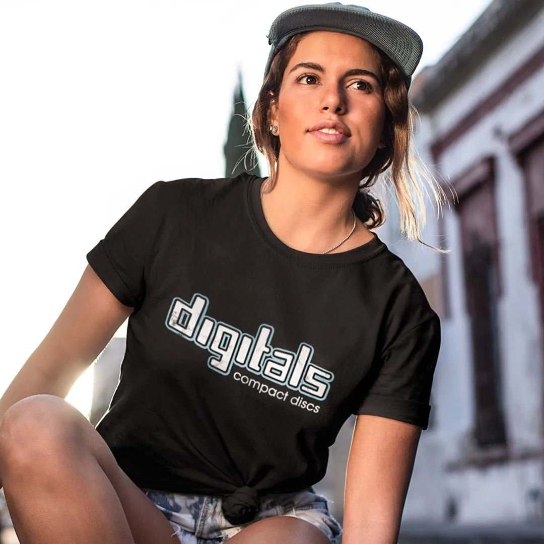 Digitals Compact Discs Rockford Unisex Retro T-shirt