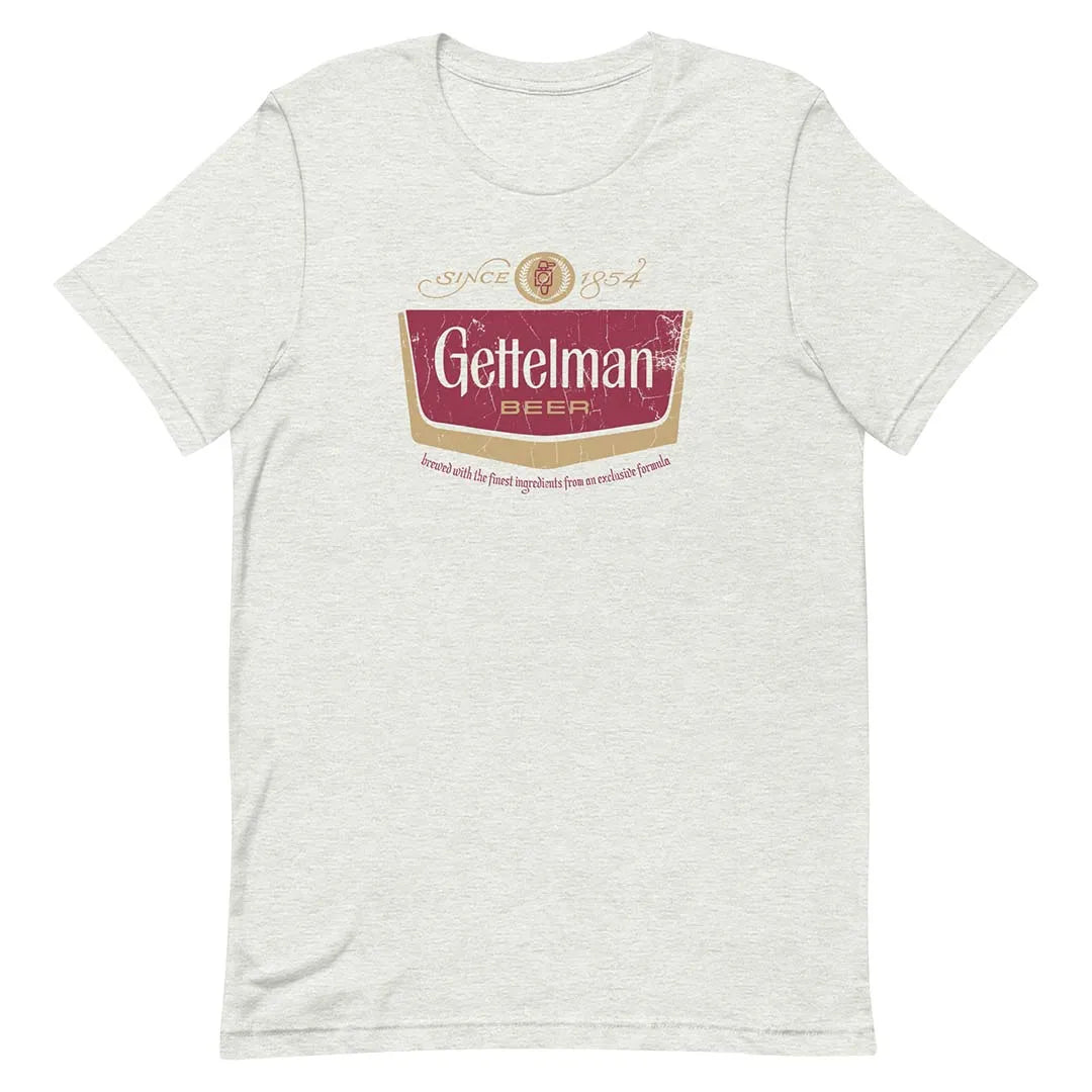 Gettelman Beer Milwaukee Unisex Retro T-shirt