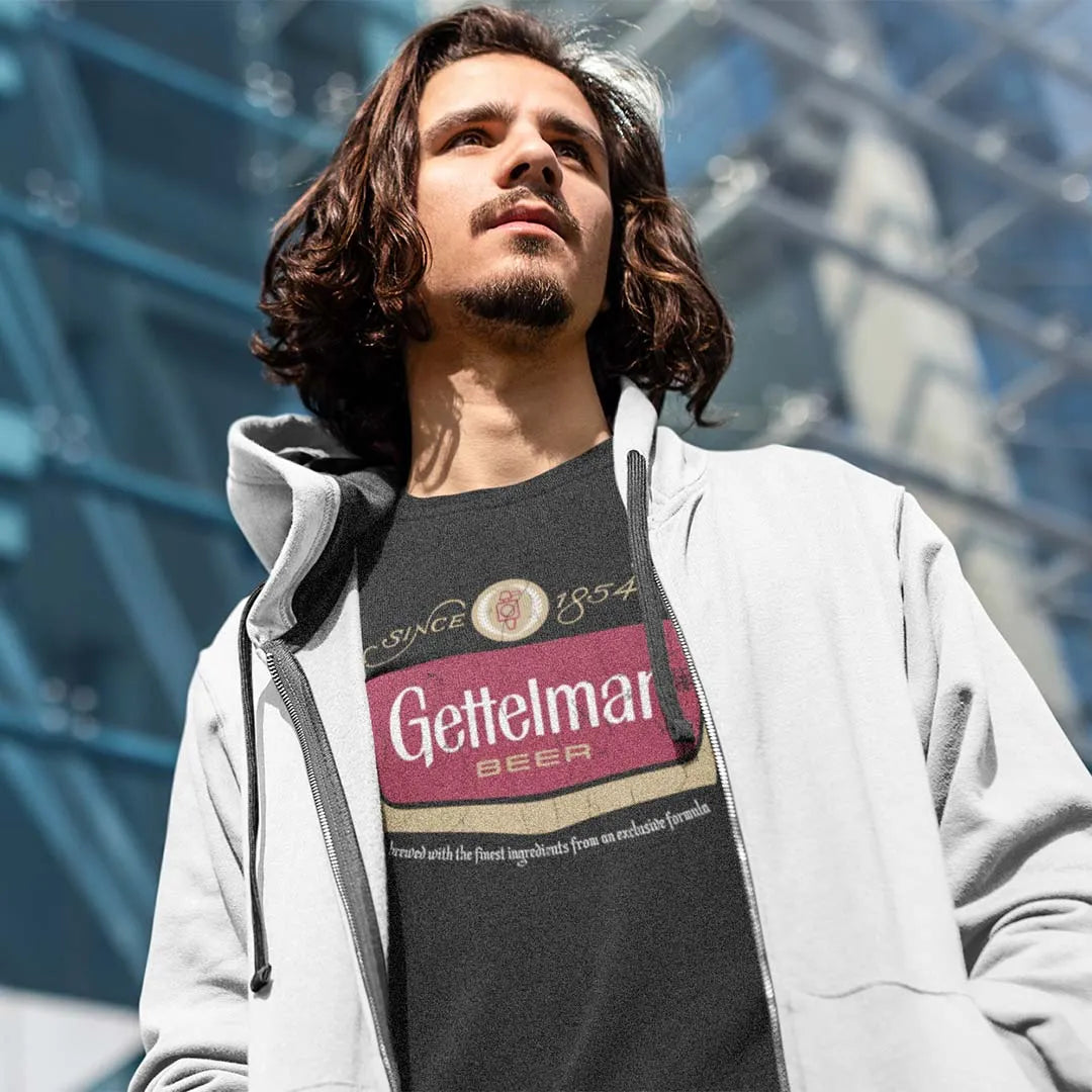 Gettelman Beer Milwaukee Unisex Retro T-shirt