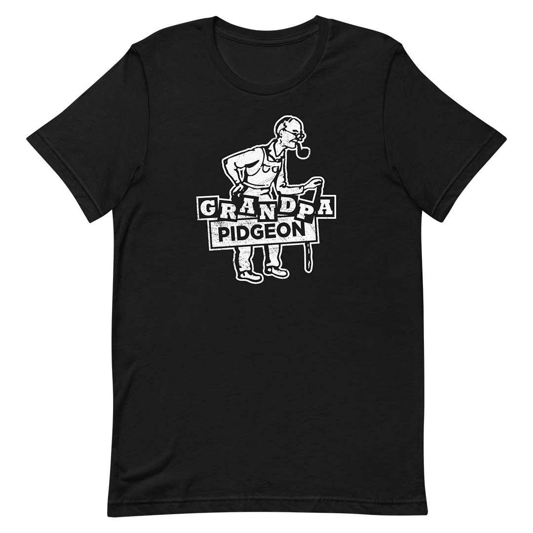 Grandpa Pidgeon St. Louis Unisex Retro T-shirt