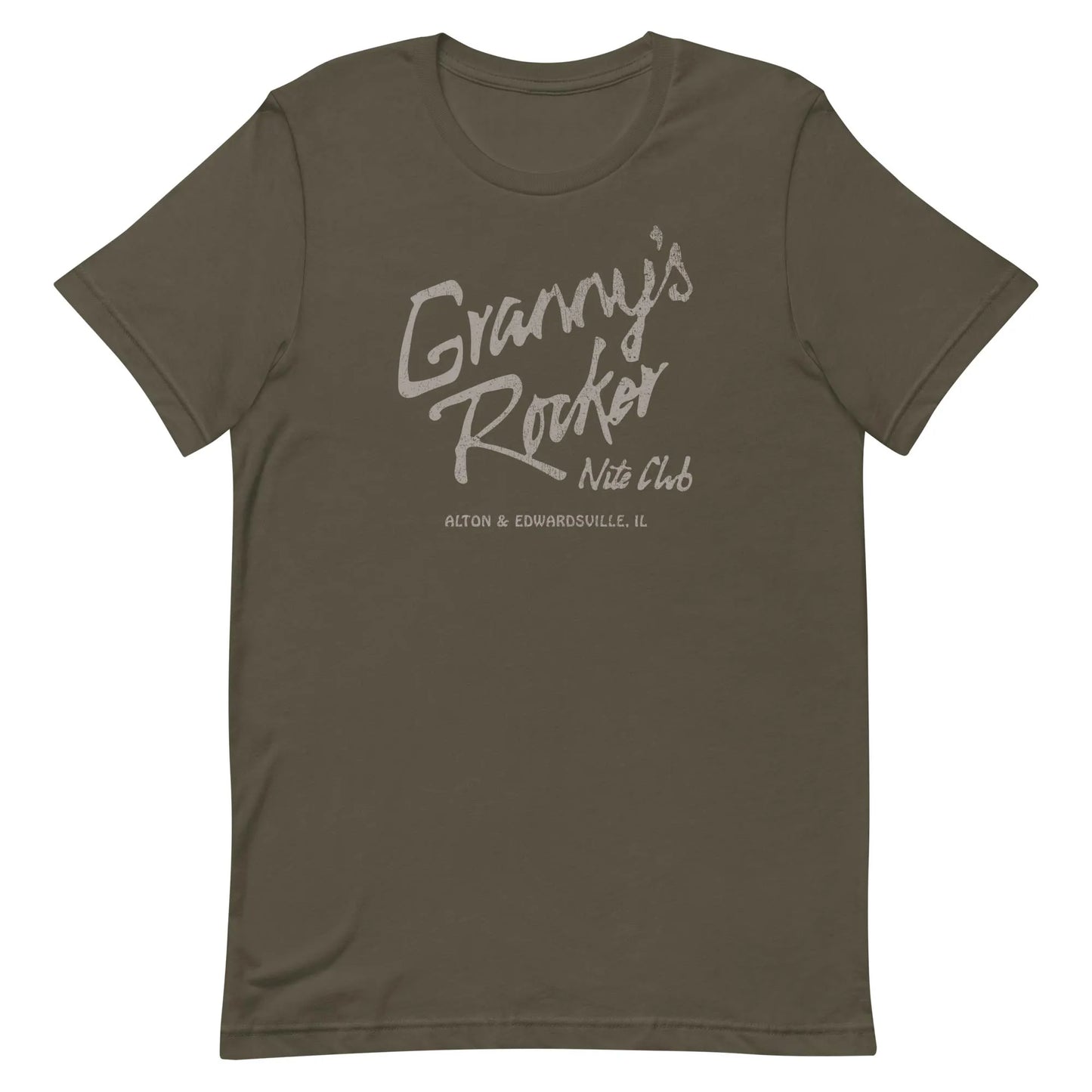 Granny’s Rocker Nightclub Alton Edwardsville Unisex Retro T-Shirt- Bygone Brand
