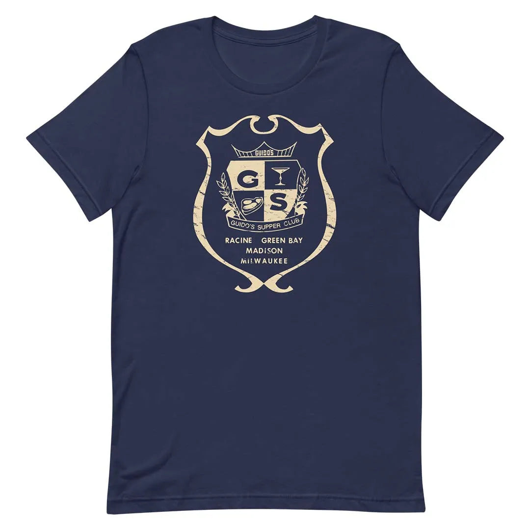 Guido's Supper Club Wisconsin Unisex Retro T-shirt