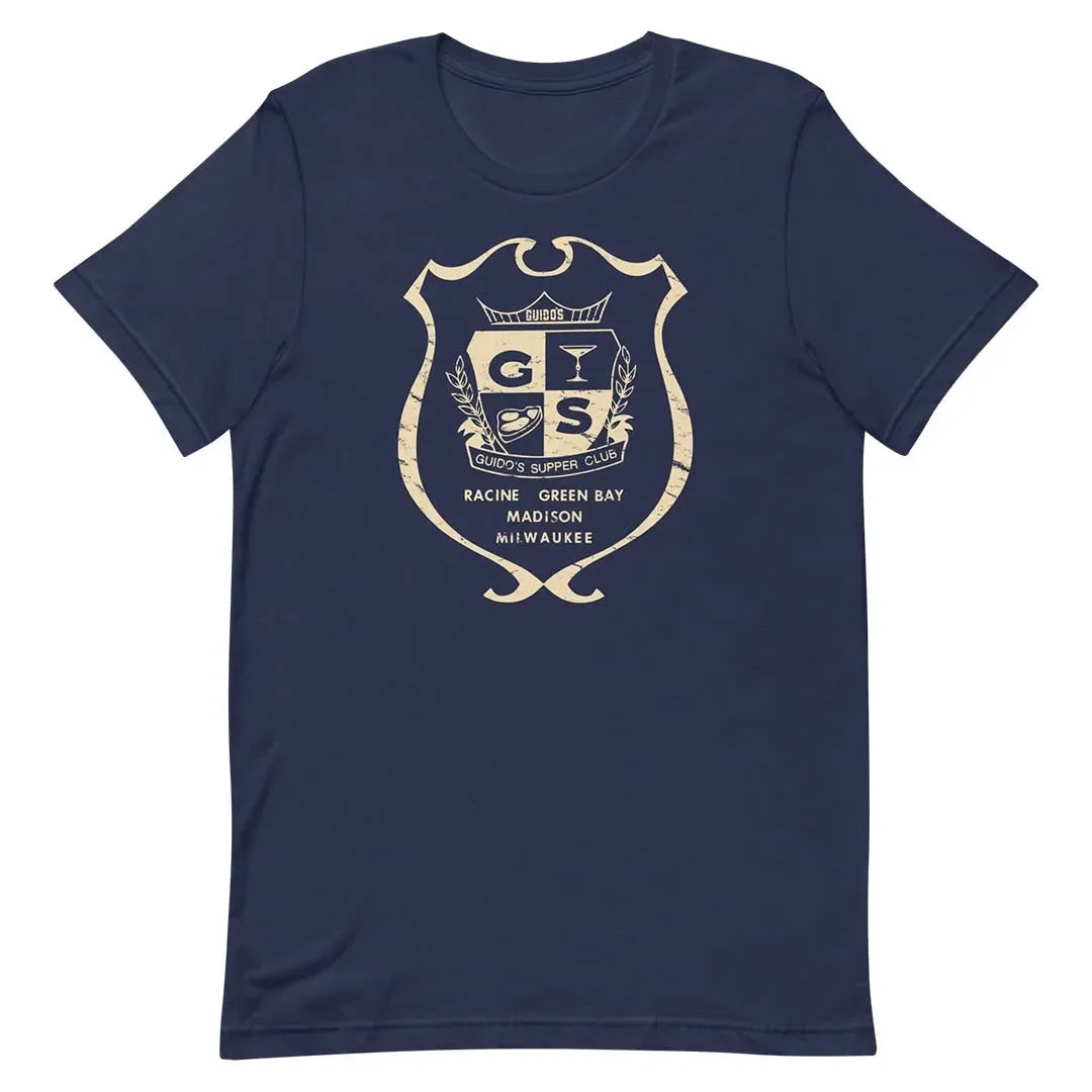 Guido's Supper Club Wisconsin Unisex Retro T-shirt