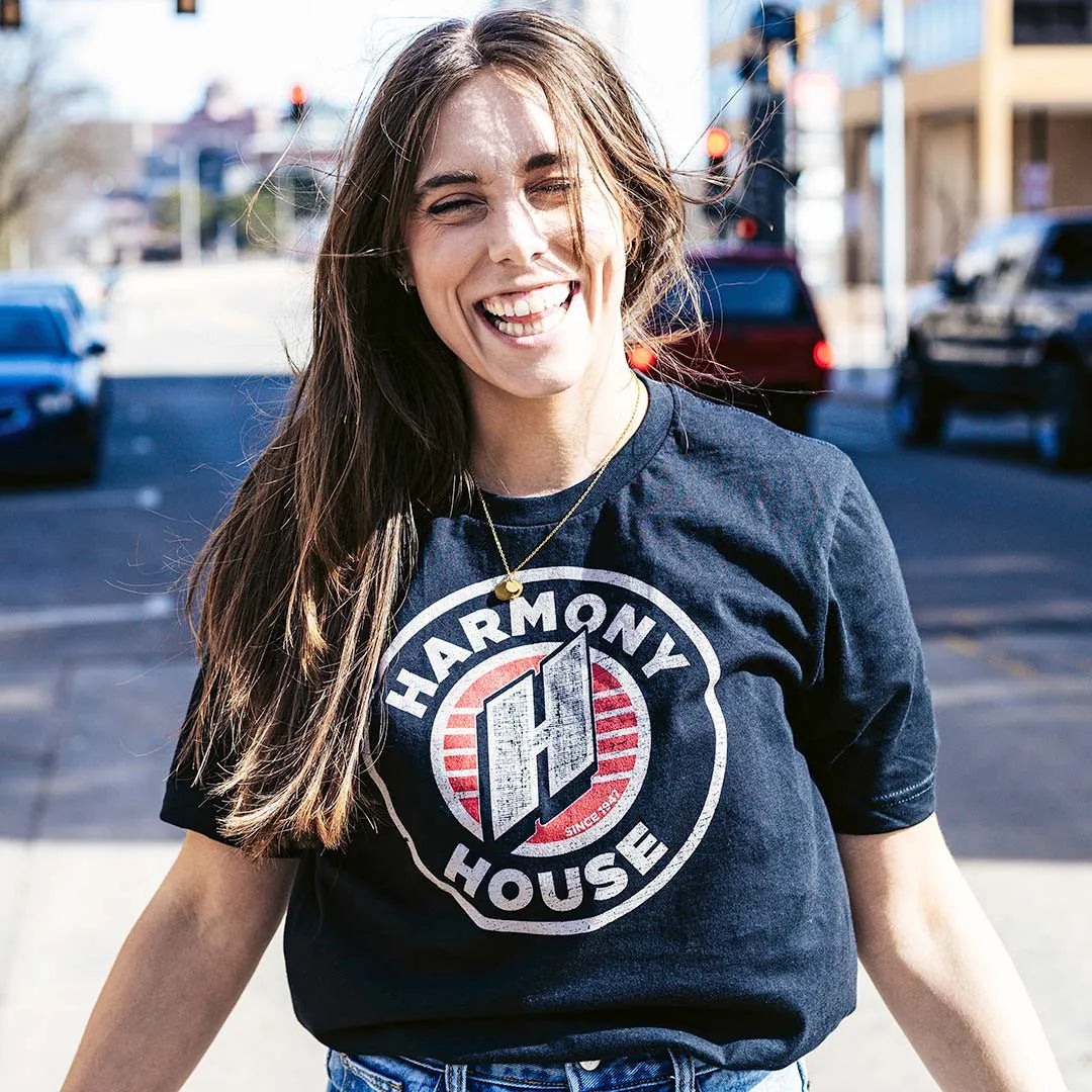 Harmony House Detroit Unisex Retro T-shirt