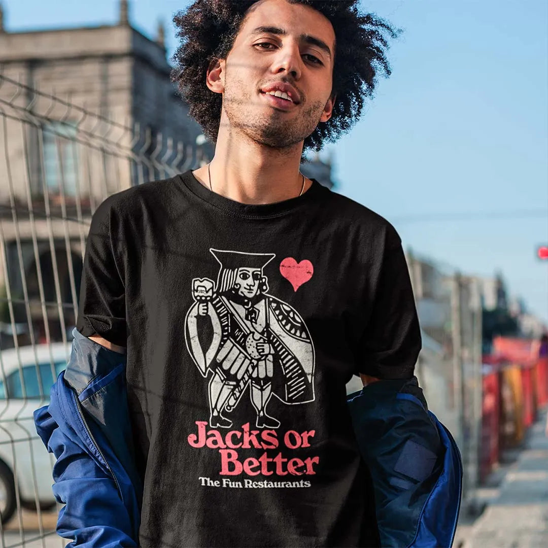 Jacks or Better Restaurant St. Louis Unisex Retro T-shirt