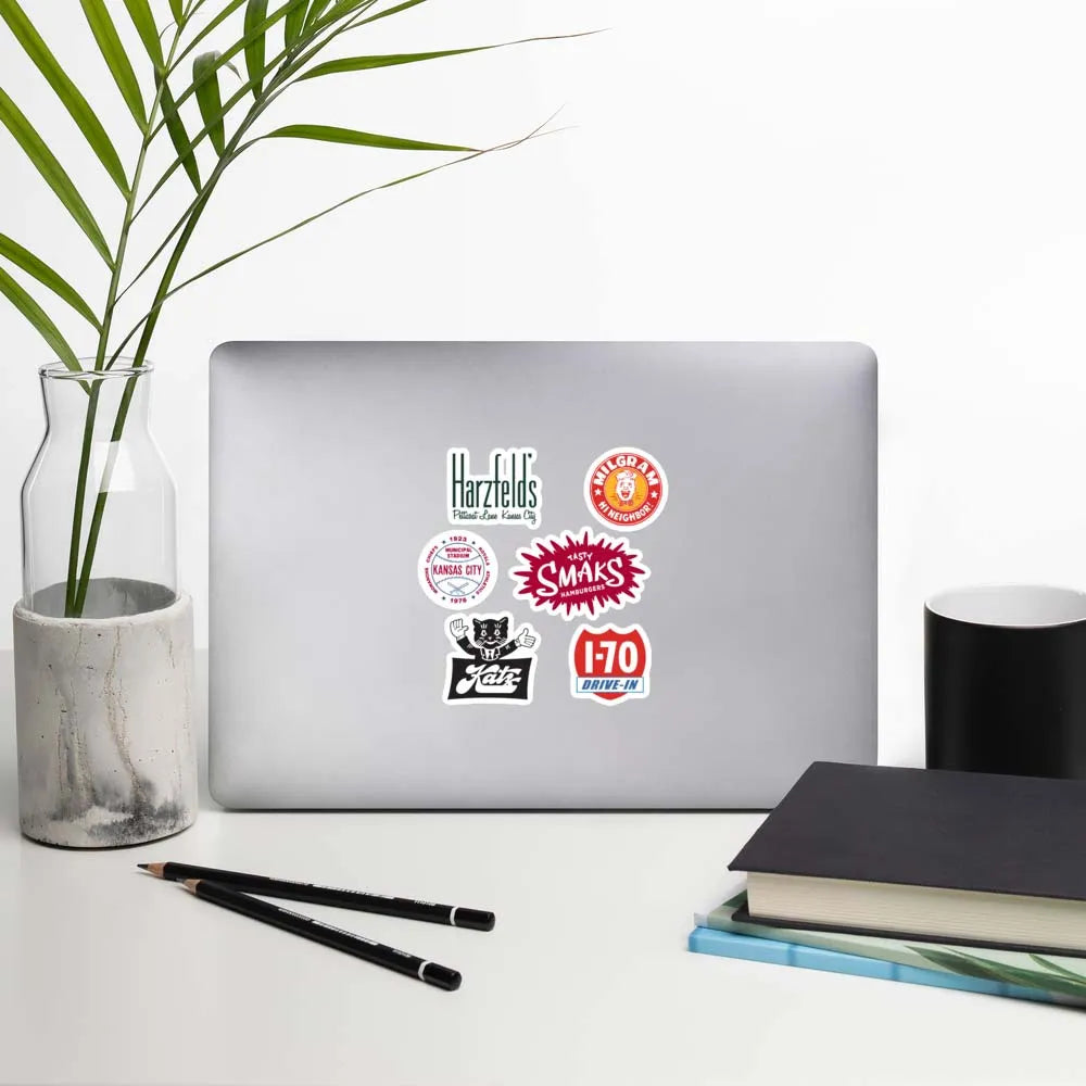 Kansas City Sticker Sheet – Bygone Brand
