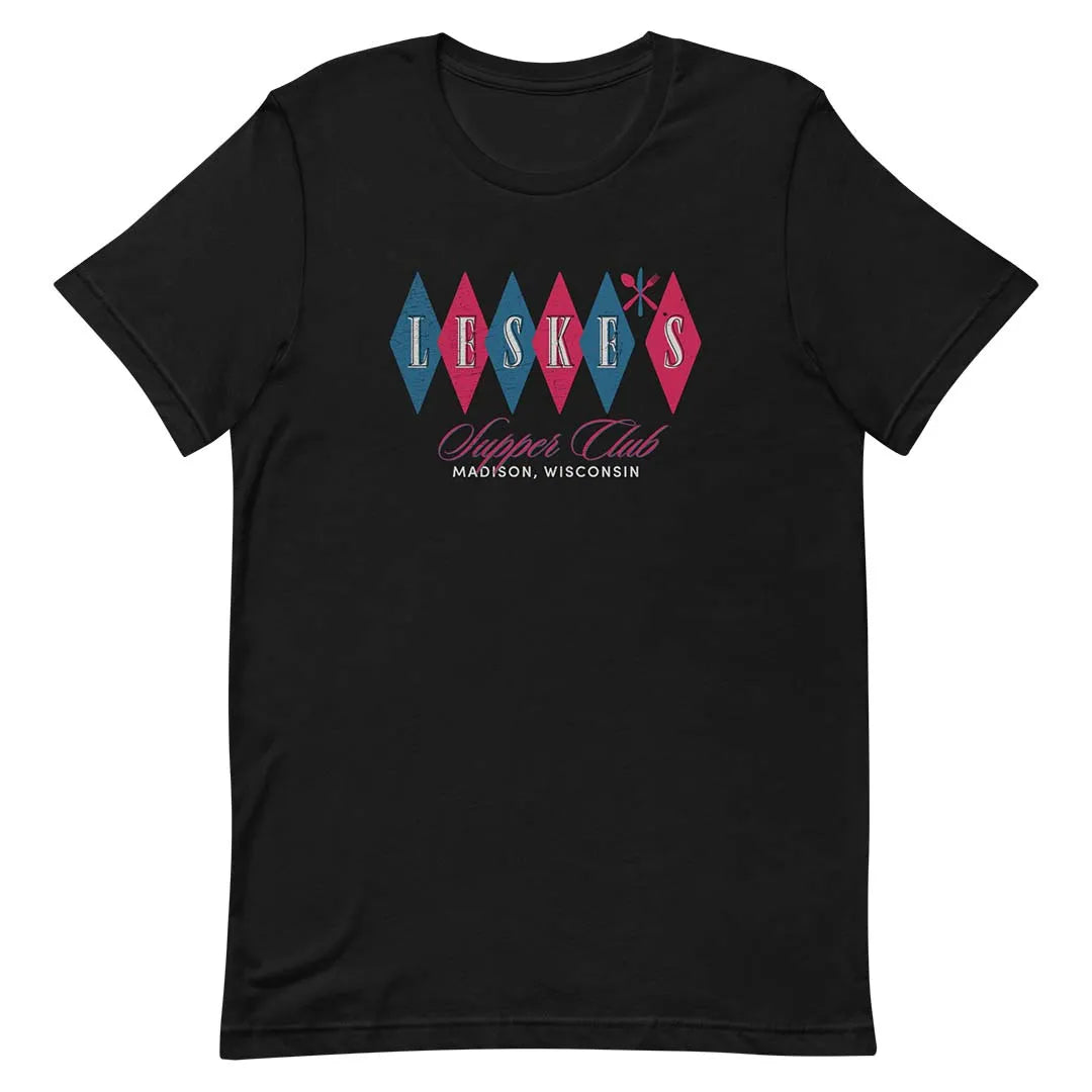 Leske's Supper Club Madison Unisex Retro T-shirt