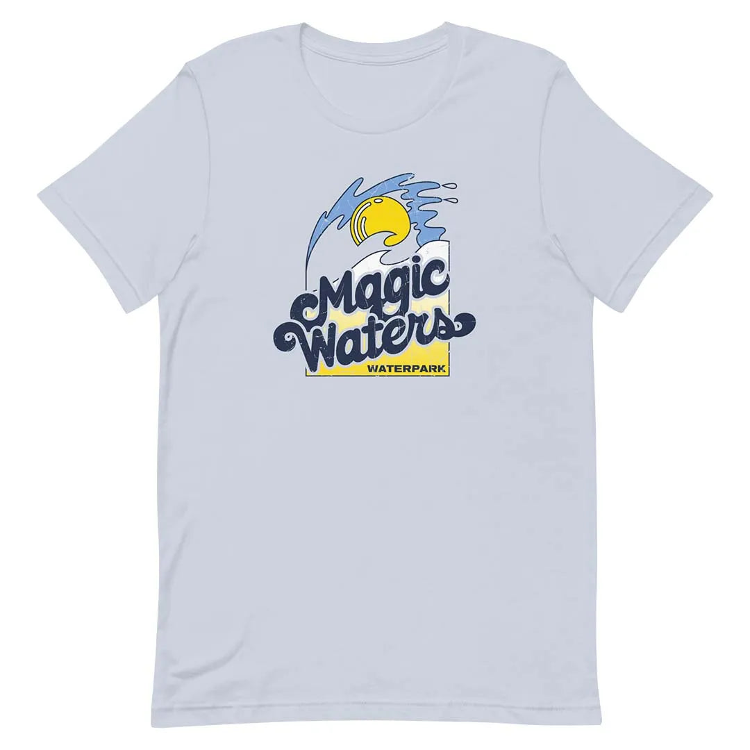 Magic Waters Waterpark Rockford Unisex Retro T-shirt