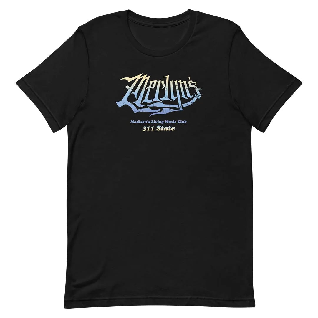 Merlyns Music Club Madison Unisex Retro T-shirt