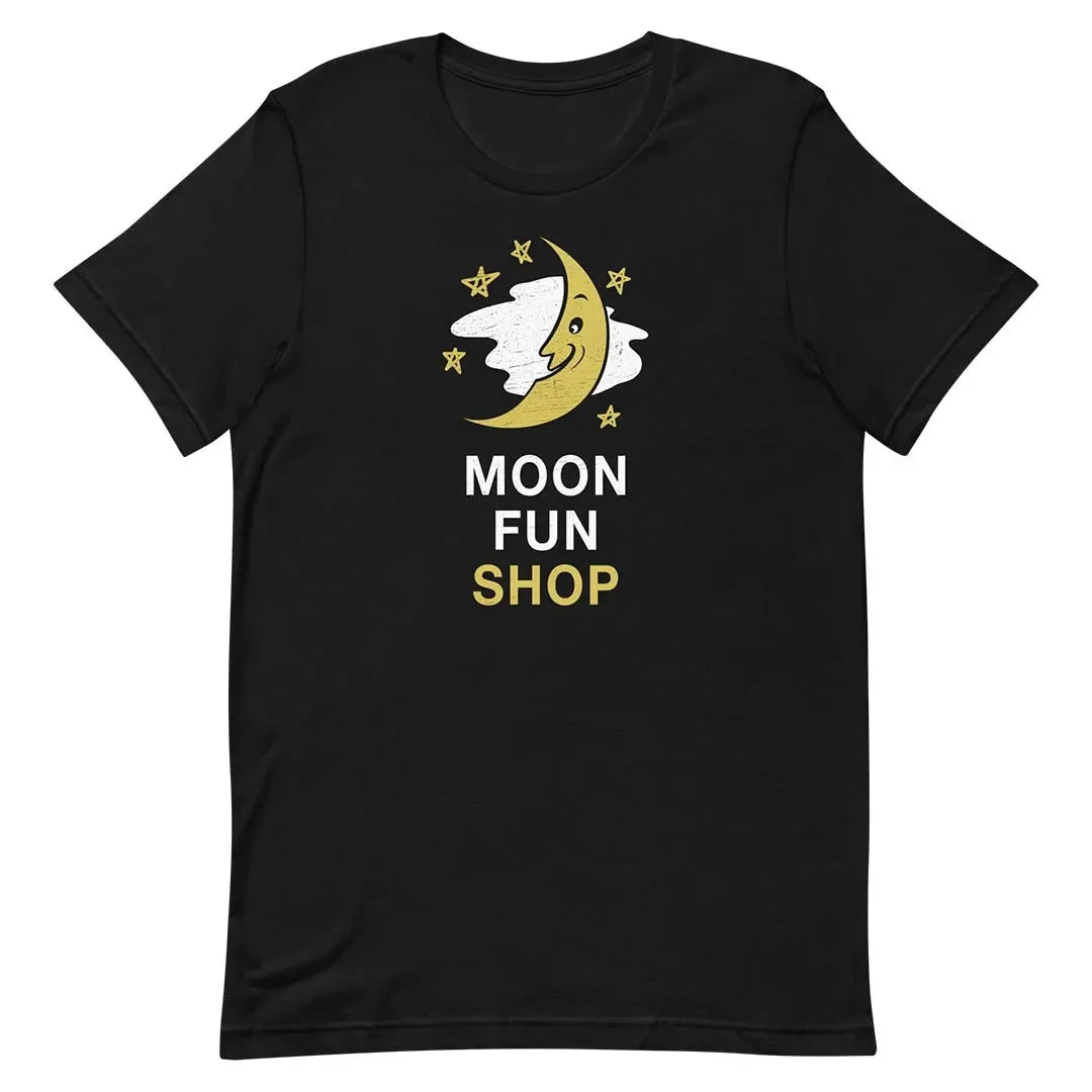 Moon Fun Shop Unisex Retro T-shirt