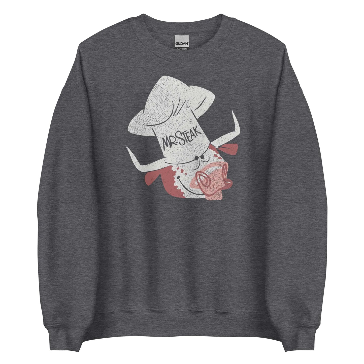 Mr Steak Unisex Retro Sweatshirt