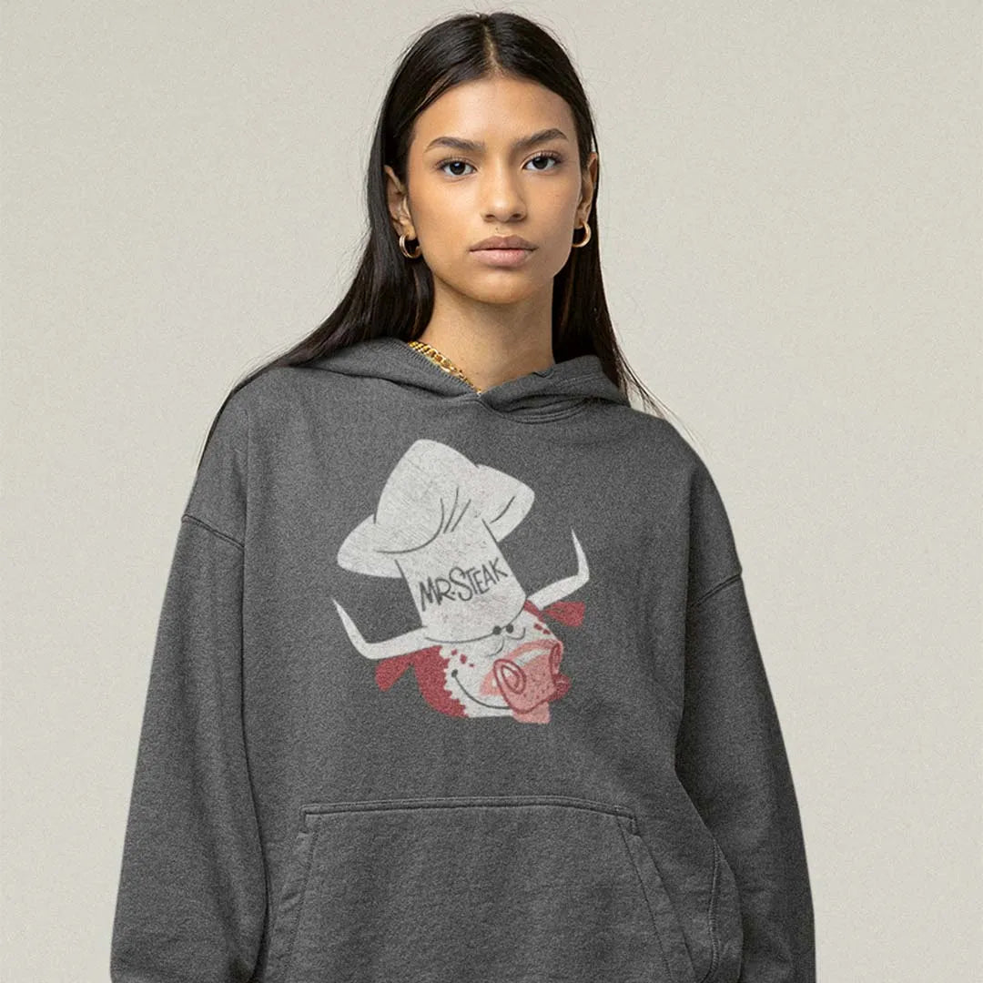 Mr Steak Unisex Retro Sweatshirt