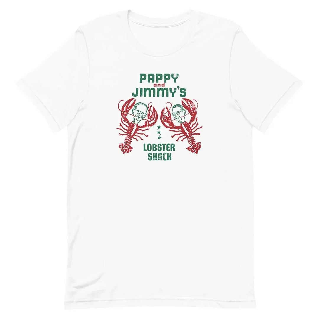 Pappy & Jimmy’s Lobster Shack Memphis Unisex Retro T-shirt